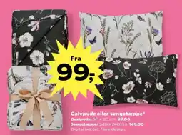 Kvickly Galvpude eller sengetæppe tilbud
