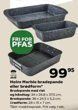 Kvickly Holm Marble bradepande eller brødform* tilbud