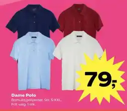Kvickly Dame Polo tilbud