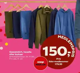 Kvickly Sweatshirt, hoodie eller bukser tilbud