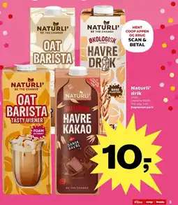 SuperBrugsen Naturli' drik tilbud