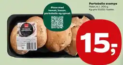 SuperBrugsen Portobello svampe Polen, tilbud