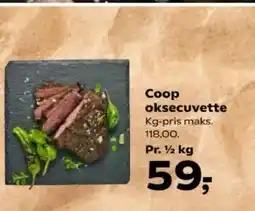 SuperBrugsen Coop oksecuvette tilbud
