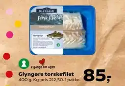 SuperBrugsen Glyngøre torskefilet tilbud