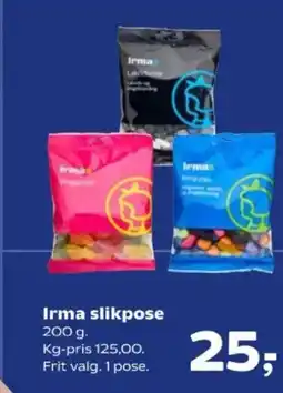 SuperBrugsen Irma slikpose tilbud