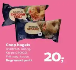 SuperBrugsen Coop bagels tilbud