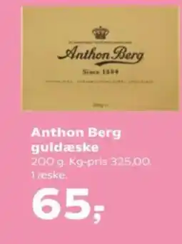 SuperBrugsen Anthon Berg guldæske tilbud