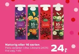 SuperBrugsen Naturig eller 16 serien tilbud
