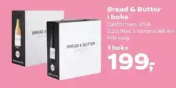 SuperBrugsen Bread & Butter i boks Californien, USA. tilbud