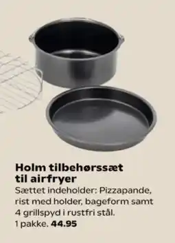 SuperBrugsen Holm tilbehørssæt til airfryer tilbud