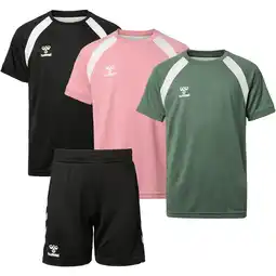 Sport 24 hummel Pulse T-shirt-Shorts Sæt Børn tilbud