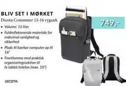 CBC Dicota Commuter 13-16 rygsæk, DKK 749 tilbud