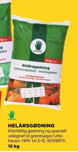 jem & fix HELÅRS GØDNING, DKK 198 tilbud