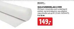 jem & fix GULVUNDERLAG 2 MM, DKK 149 tilbud