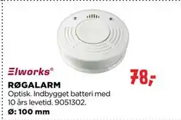 jem & fix RØGALARM, DKK 78 tilbud