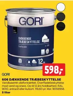 jem & fix 606 DÆKKENDE TRÆBESKYTTELSE, DKK 598 tilbud
