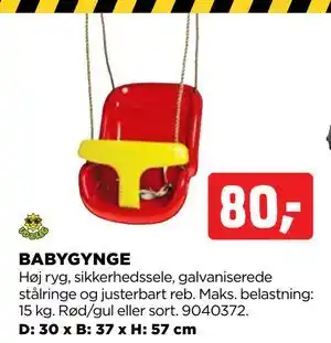 jem & fix BABYGYNGE, DKK 80 tilbud