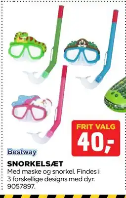 jem & fix SNORKELSÆT, DKK 40 tilbud