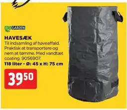 jem & fix HAVESÆK, DKK 39.5 tilbud