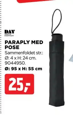 jem & fix PARAPLY MED POSE, DKK 25 tilbud