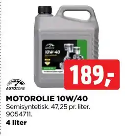 jem & fix MOTOROLIE 10W/40, DKK 189 tilbud