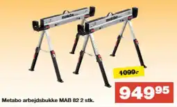 Bauhaus Metabo arbejdsbukke MAB 82 tilbud