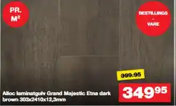 Bauhaus Alloc laminatgulv Grand Majestic Etna dark brown tilbud