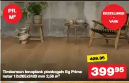 Bauhaus Timberman Innoplank plankegulv Eg Prime natur tilbud