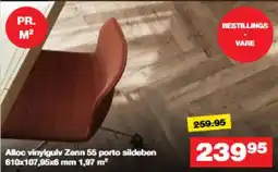 Bauhaus Alloc vinylgulv Zenn 55 porto sildeben tilbud