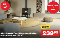 Bauhaus Alloc vinylgulv Zenn 55 sorrento sildeben tilbud