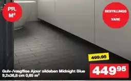 Bauhaus Gulv-/vægflise Ajour sildeben Midnight Blue tilbud