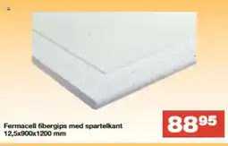 Bauhaus Fermacell fibergips med spartelkant tilbud