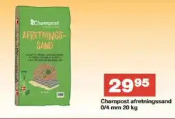 Bauhaus Champost afretningssand tilbud
