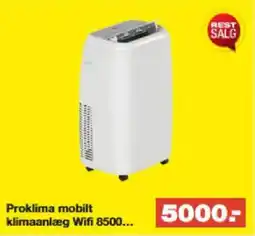 Bauhaus Proklima mobilt klimaanlæg Wifi 8500... tilbud
