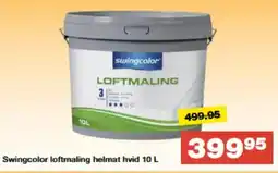 Bauhaus Swingcolor loftmaling helmat hvid tilbud