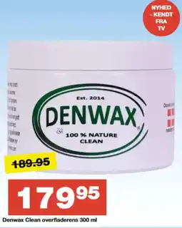Bauhaus Denwax Clean overfladerens tilbud