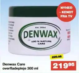 Bauhaus Denwax Care overfladepleje tilbud