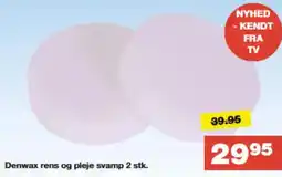 Bauhaus Denwax rens og pleje svamp tilbud