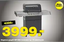 Bauhaus Kingstone gasgrill Cliff 3600 3 brændere og 1 IR-sidebrænder tilbud