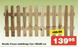 Bauhaus Nordic Fence stakithegn Fyn tilbud