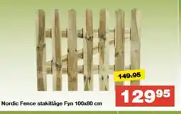 Bauhaus Nordic Fence stakitlåge Fyn tilbud