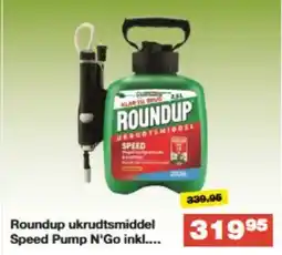 Bauhaus Roundup ukrudtsmiddel Speed Pump N'Go inkl.... tilbud