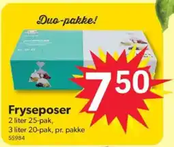 BigDollar Fryseposer tilbud