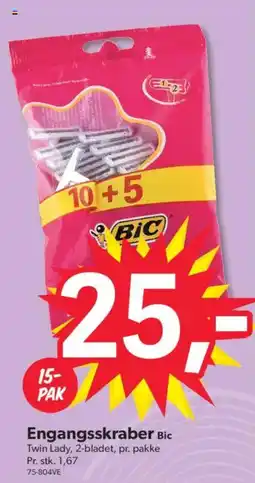 BigDollar BIC Engangsskraber tilbud