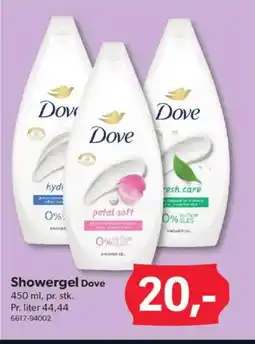 BigDollar DOVE Showergel tilbud