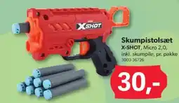 BigDollar X-SHOT Skumpistolsæt tilbud