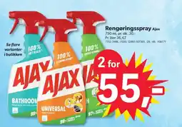 BigDollar AJAX Rengøringsspray tilbud