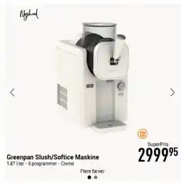 Imerco Greenpan Slush/Softice Maskine tilbud