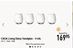 Imerco CASA Living Daisy Vandglas tilbud