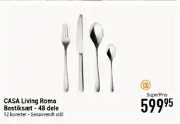 Imerco CASA Living Roma Bestiksæt 48 dele tilbud